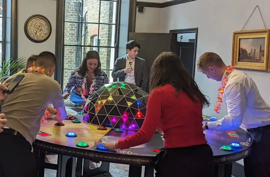 6 player reaction game hire London