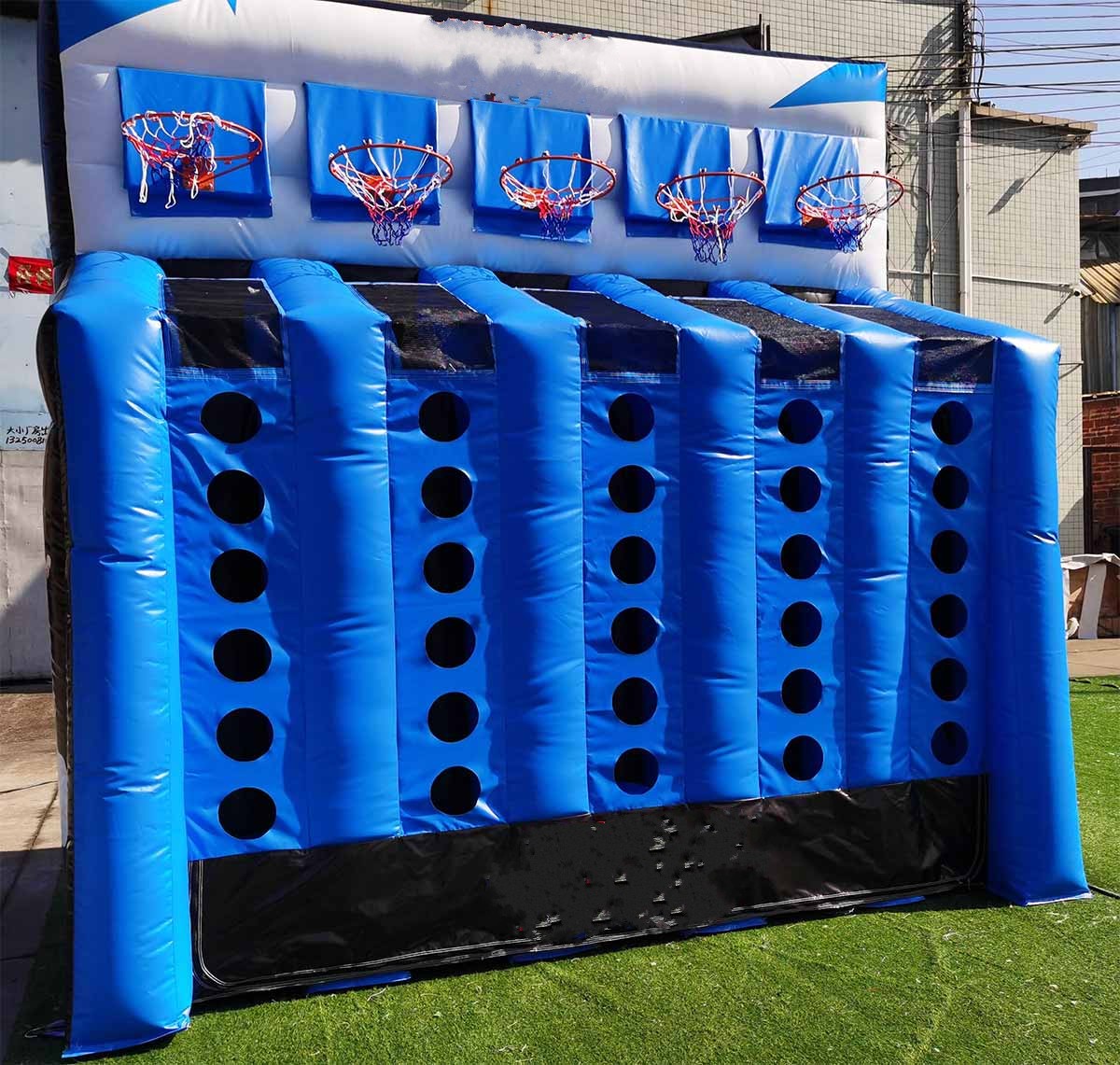 A massive 6 player reaction game with a beautiful LED dome in the centre.