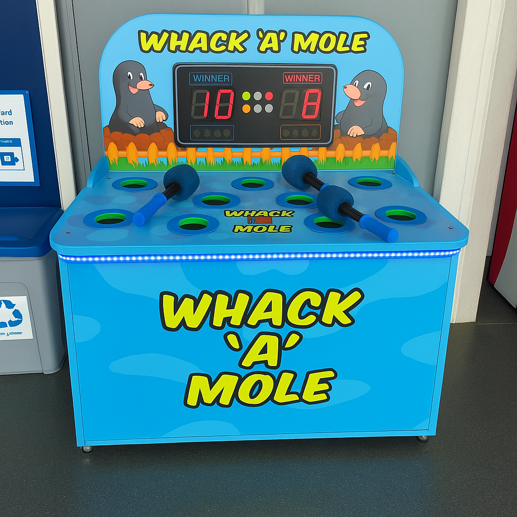 Whack A Mole Hire UK Arcade Fun For Any Event