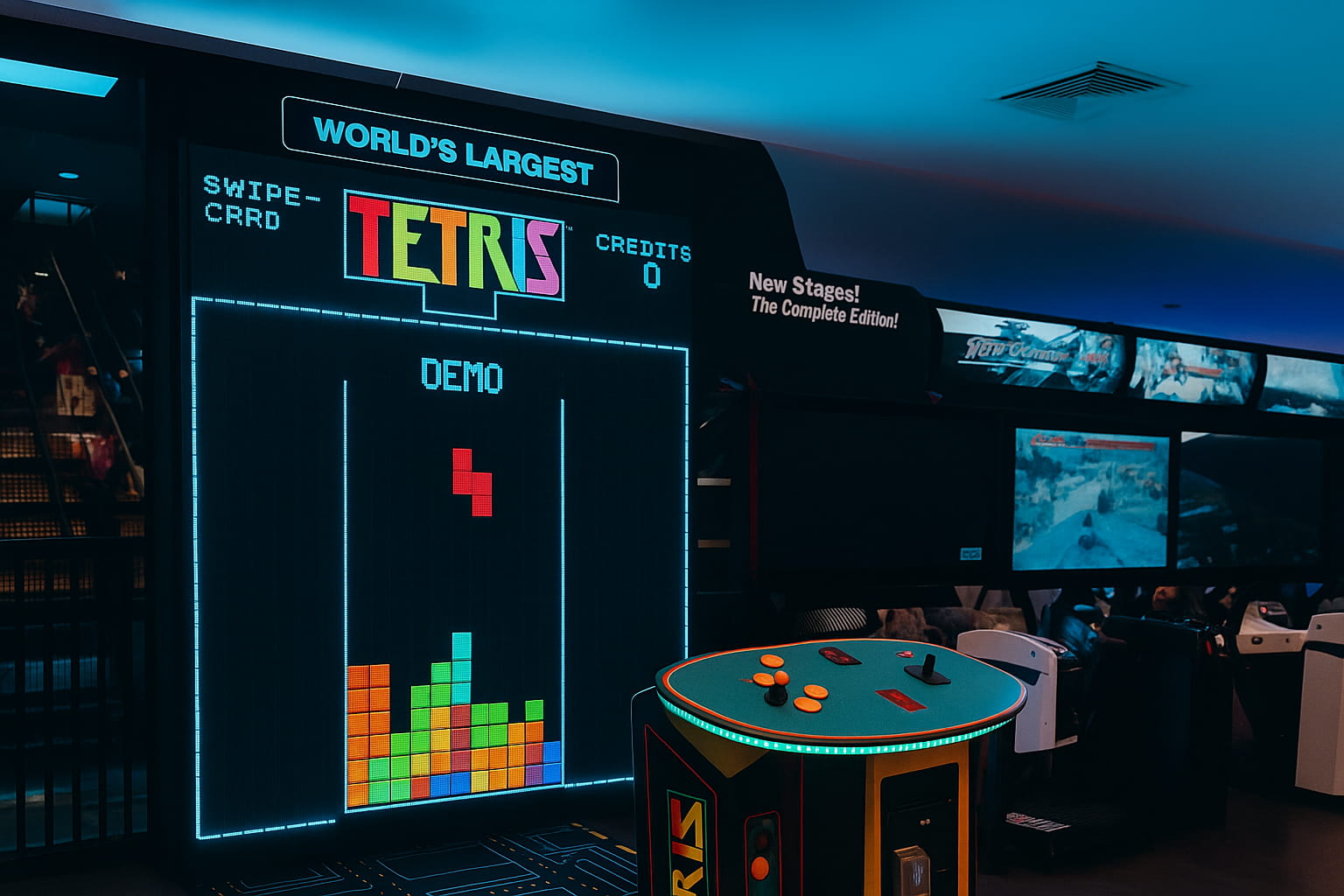 giant Tetris for hire London.